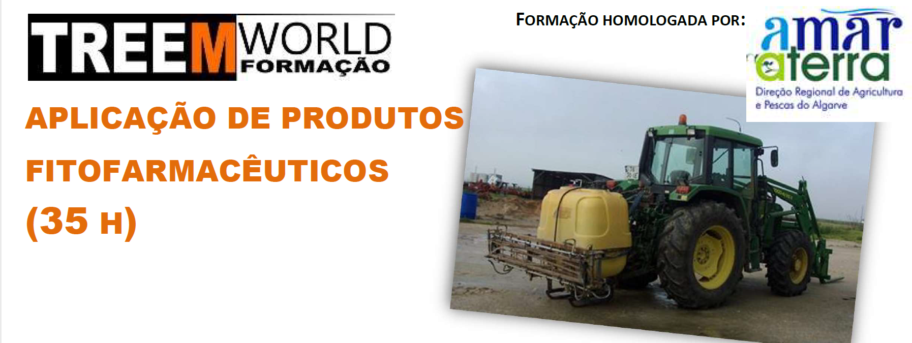 Formação "Aplicação de Produtos Fitofarmacêuticos" - Algarve