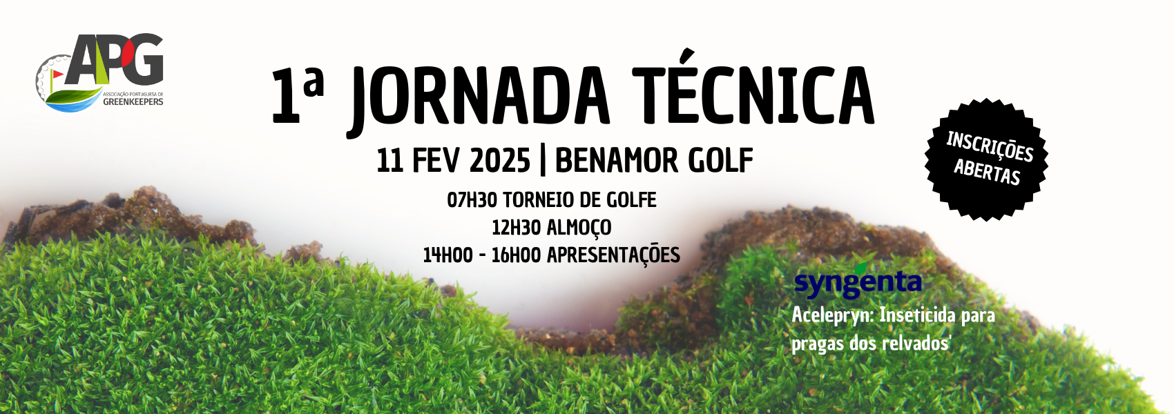 1ª Jornada Técnica APG 2025 - Benamor